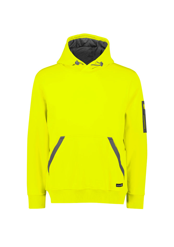 Syzmik Workwear Unisex Streetworx Water Resistant Hoodie ZT667 Work Wear Syzmik Yellow XXS 